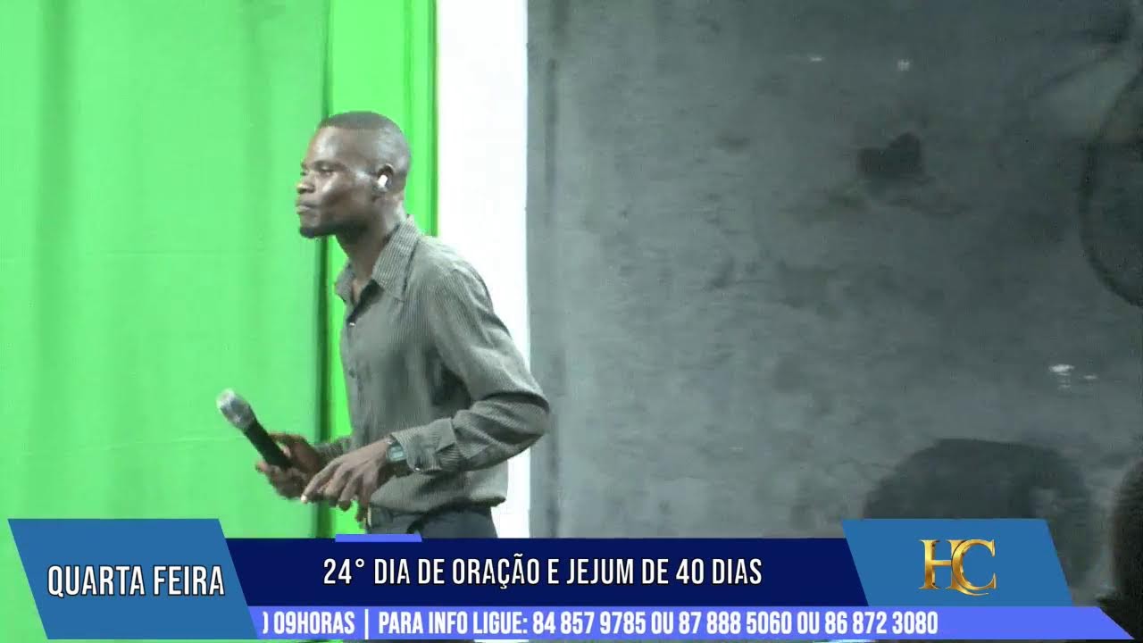 24° DIA DE ORAÇÃO E JEJUM DE 40 DIAS 11/10/2026 - PROFETA HIGINO CALÚ | CIDADE DE TETE MOÇAMBIQUE
