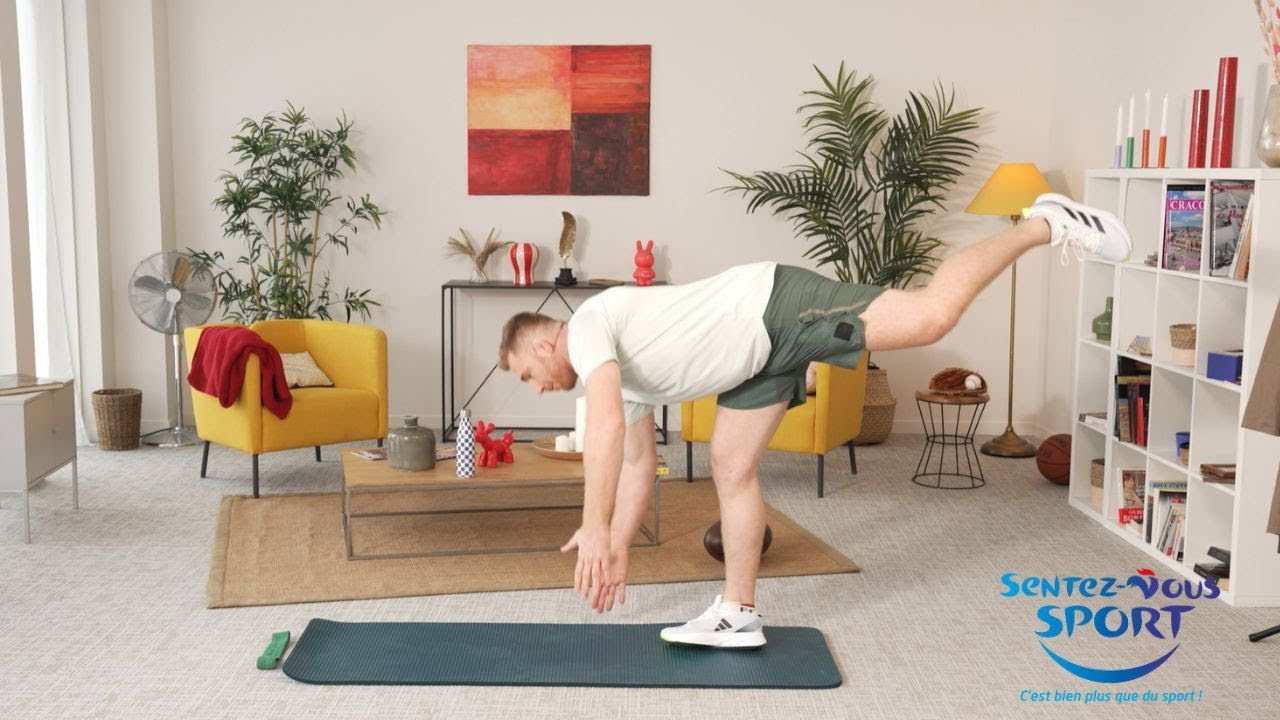 Sentez-Vous Sport 💪 - Axel Clerget te guide pour renforcer tes ischios (Épisode 2)