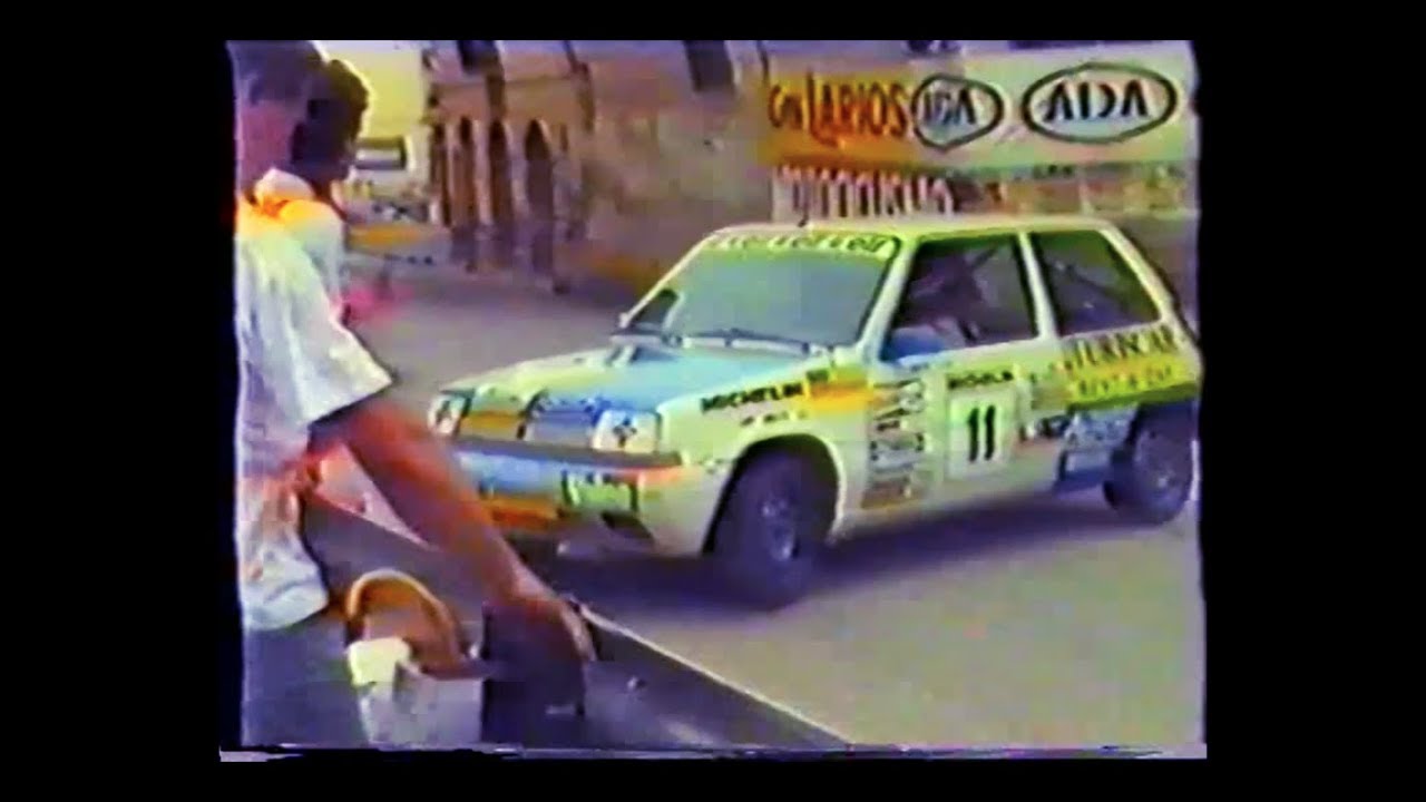 1987 Alcañiz - Copa Renault 5-TSE Iniciación.