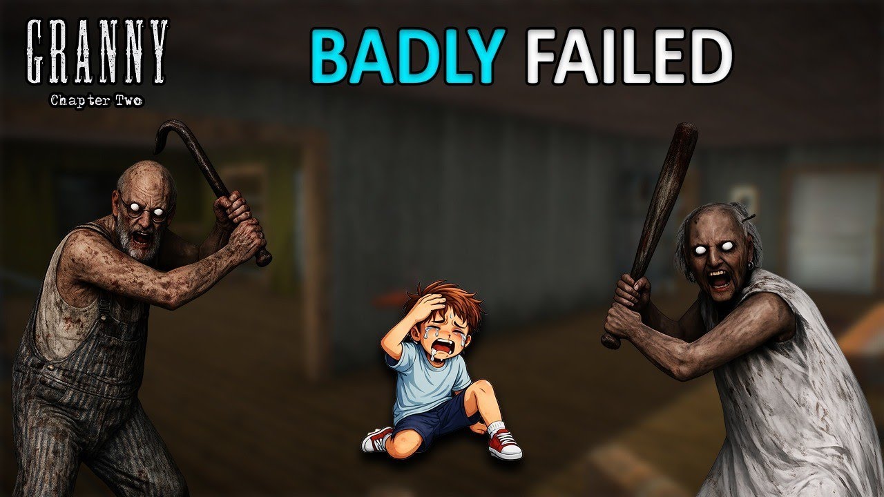 Playing granny chapter two but I failed badly 