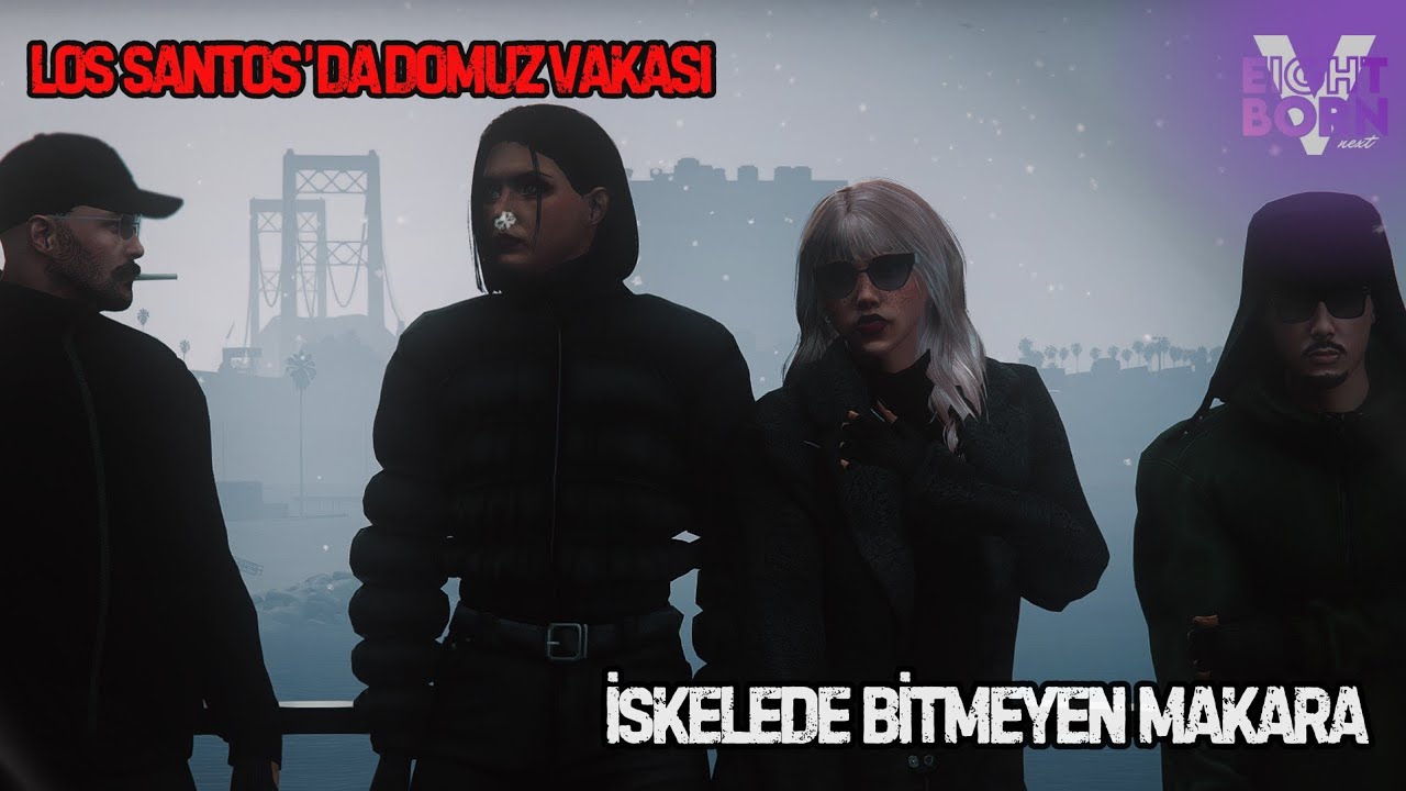 İskele'de Sosyal - Yaban Domuzu Daily Kameralarında - EightbornV Next - Mert Küçüktunç