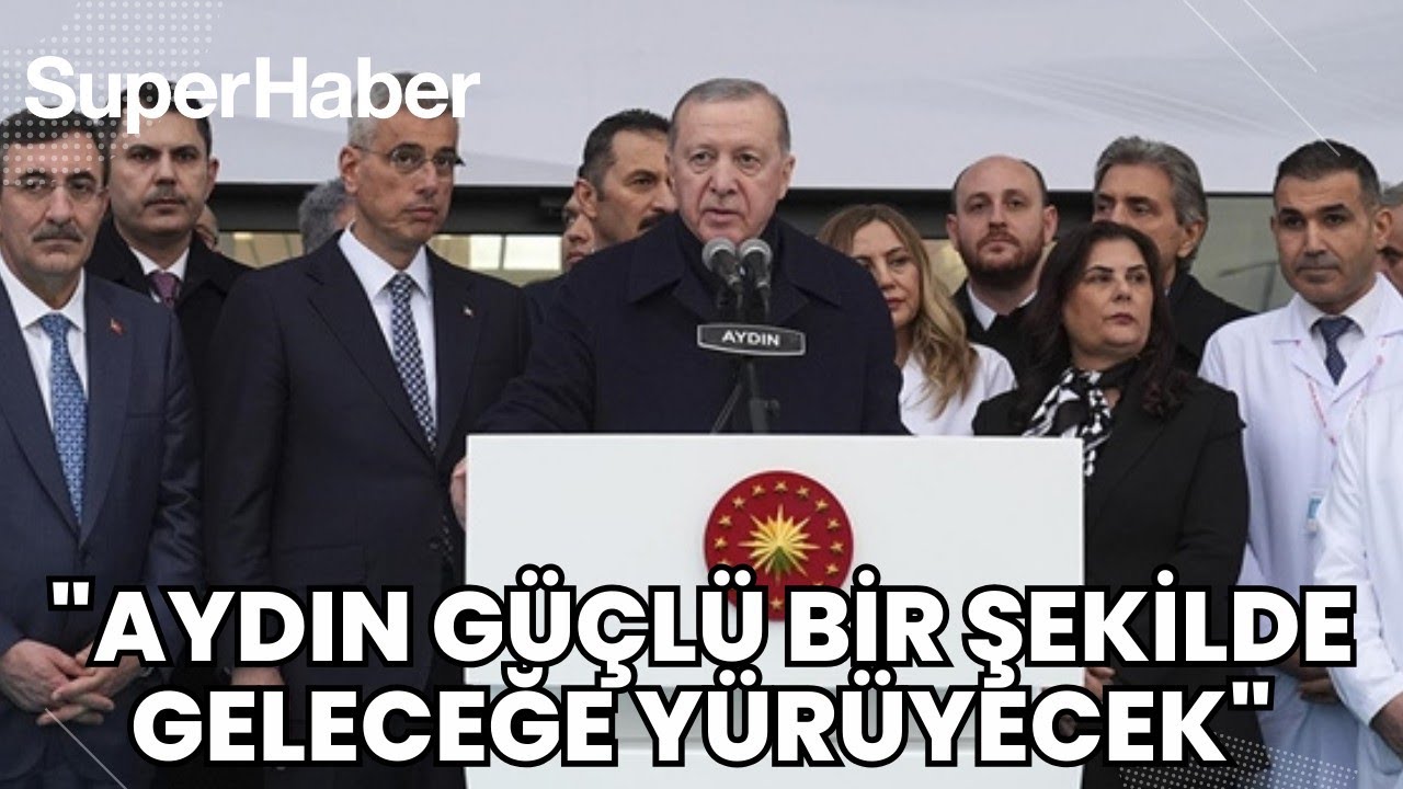 Cumhurbaşkanı Erdoğan, “Aydın Şehir Hastanesi Açılış Töreni”ne katılıyor