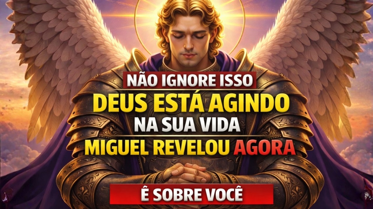 ARCANJO MIGUEL REVELA: Deus Está Agindo na Sua Vida Agora (Não Ignore)
