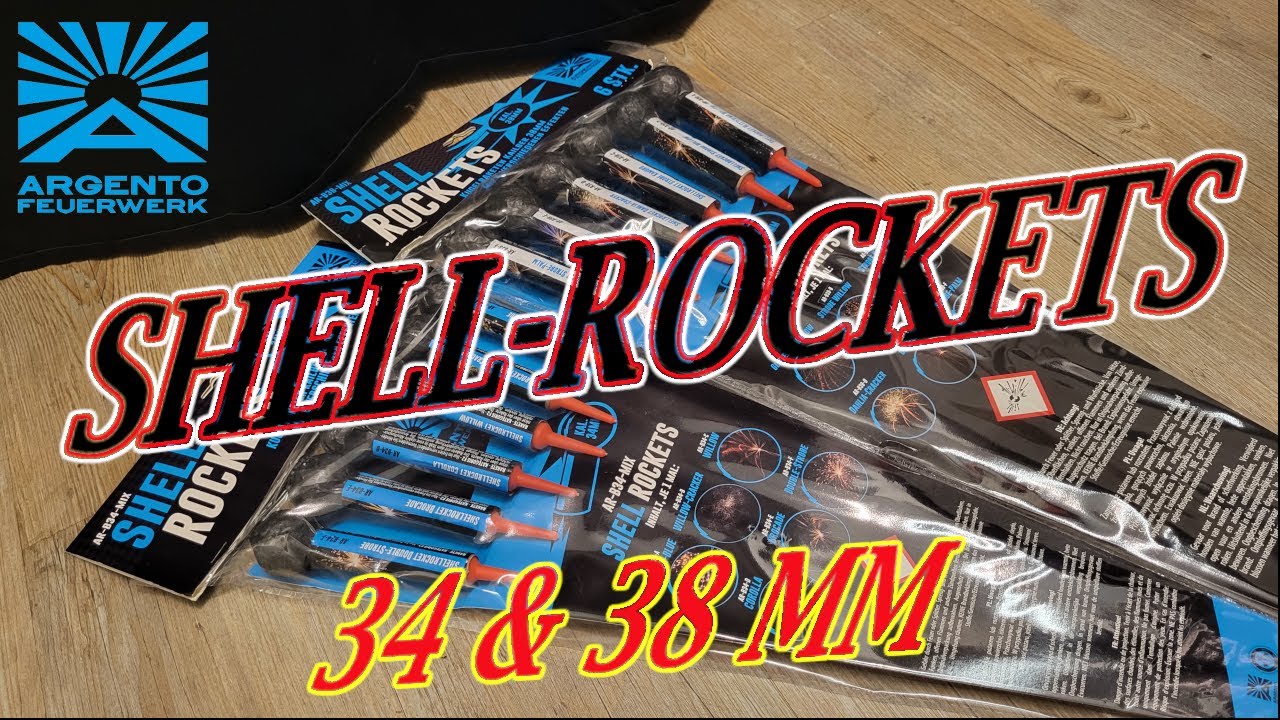 💥Argento Shell Rockets 34&38MM🔥