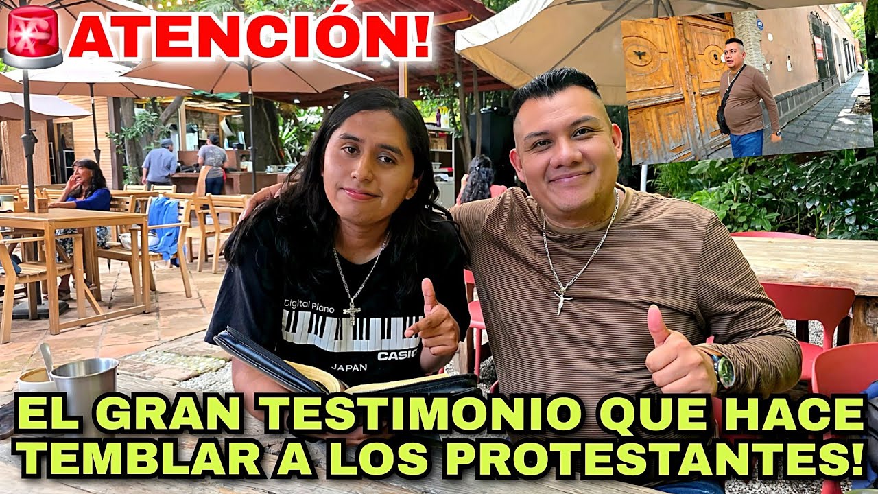 🚨ATENCIÓN! El Gran TESTIMONIO que hace TEMBLAR a los Protestantes! (UNIVERSITARIO )💣🥶😱