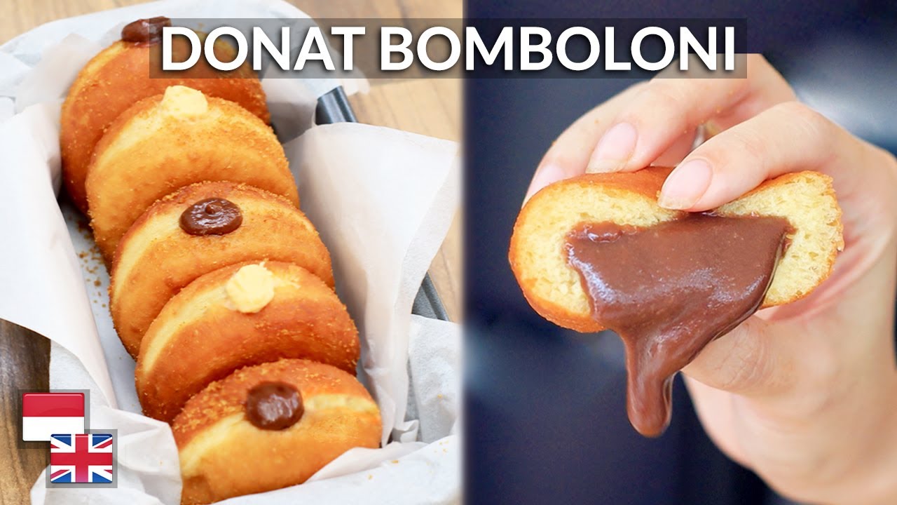 Pilihan Tepungnya! Rahasia Resep Donat Bomboloni: 100% Sukses, Anti Kempes, Empuk.