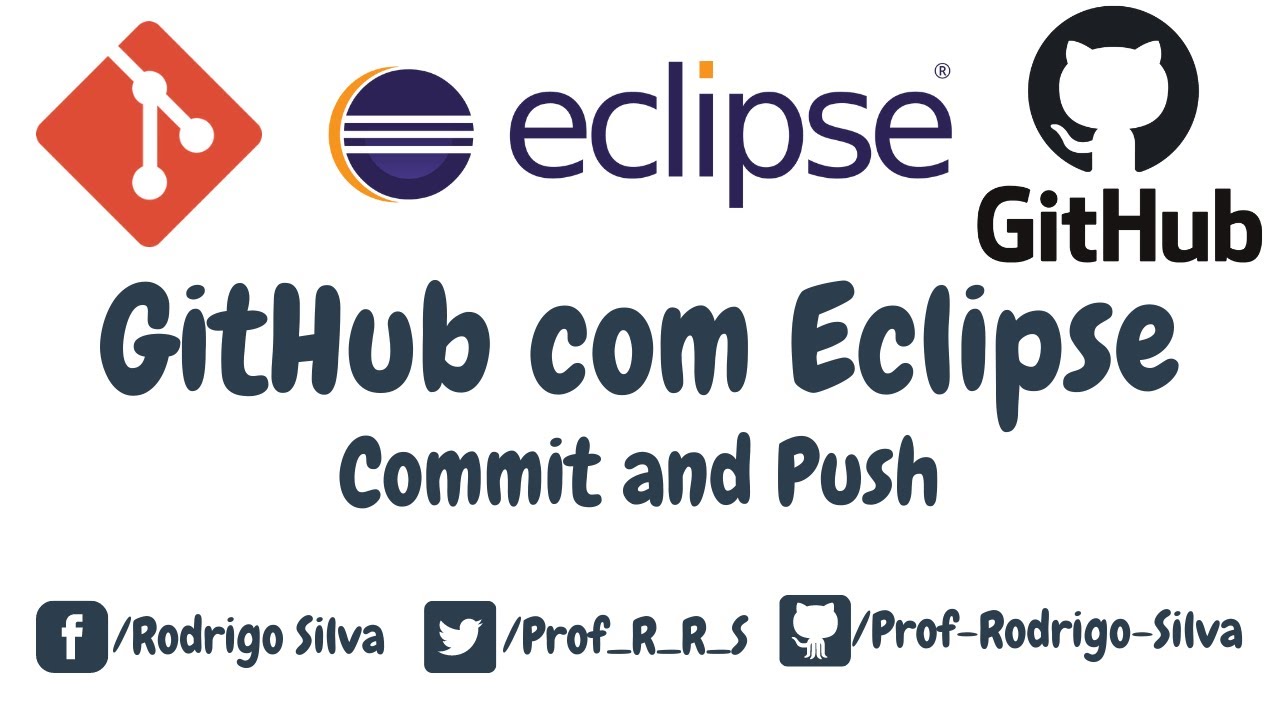 GitHub com Eclipse - Commit and Push