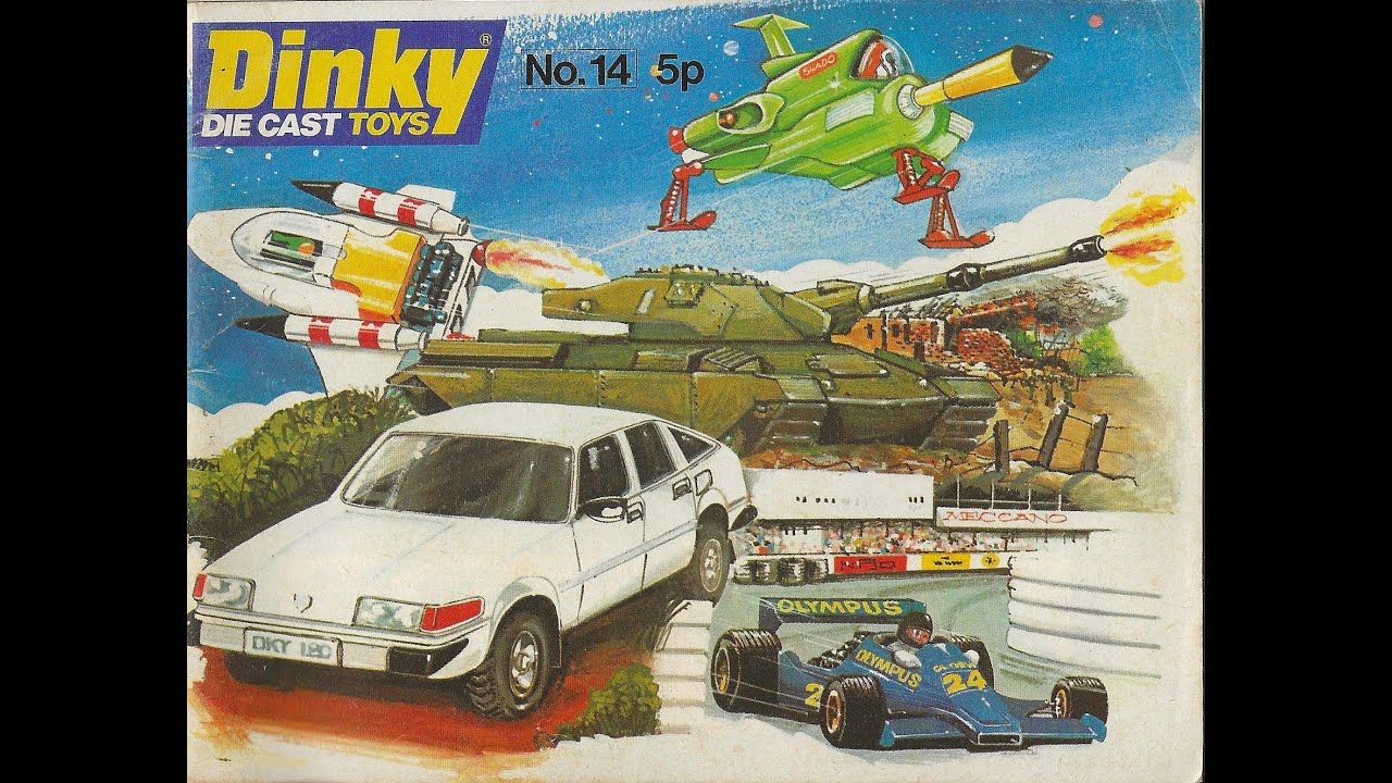 Dinky Die Cast Toys Catalogue No. 14 from 1978 - Page Turn with Commentary