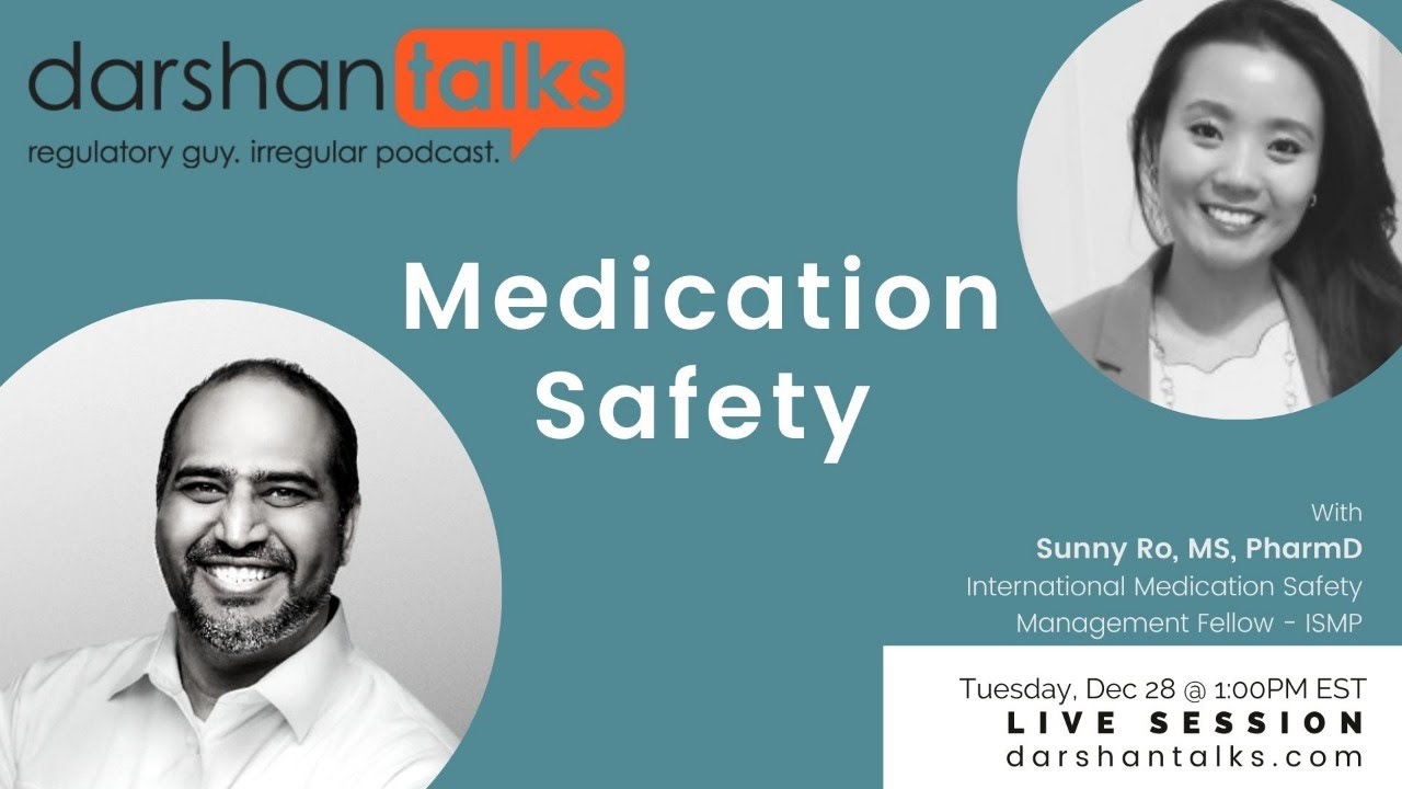 Medication Safety with Sunny Ro | DarshanTalks