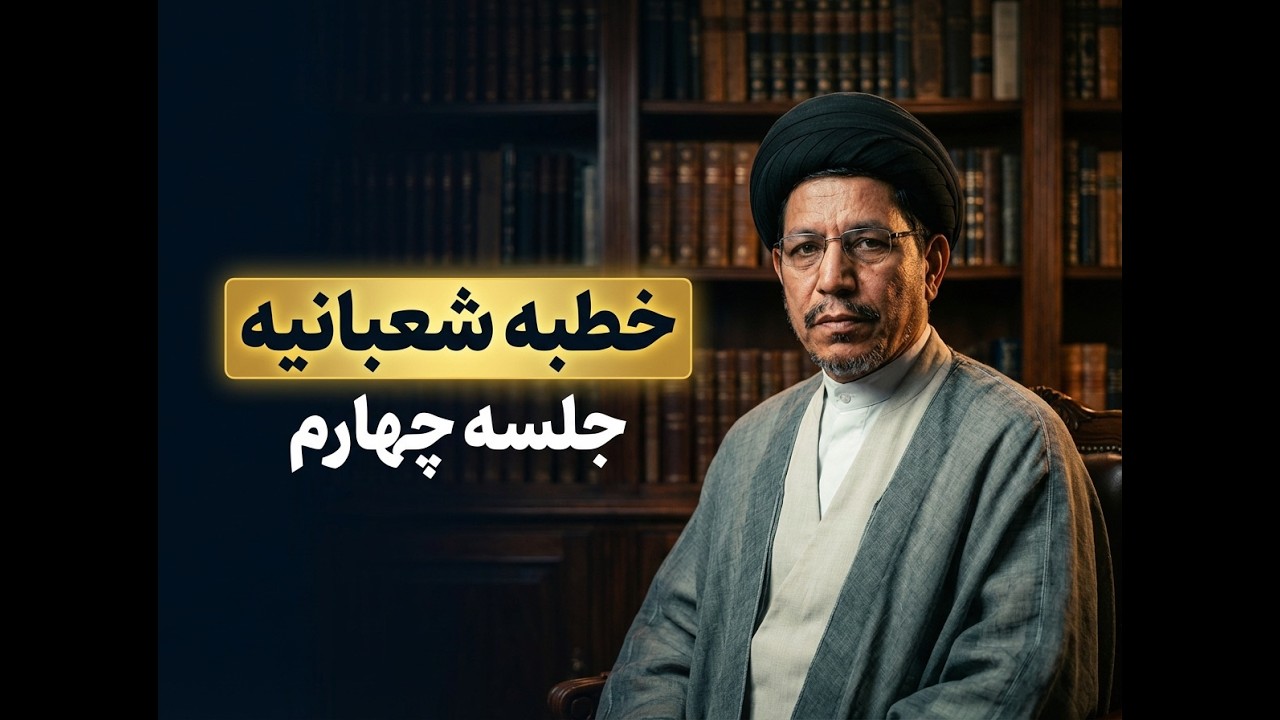جلسه چهارم - شرح خطبه شعبانیه -