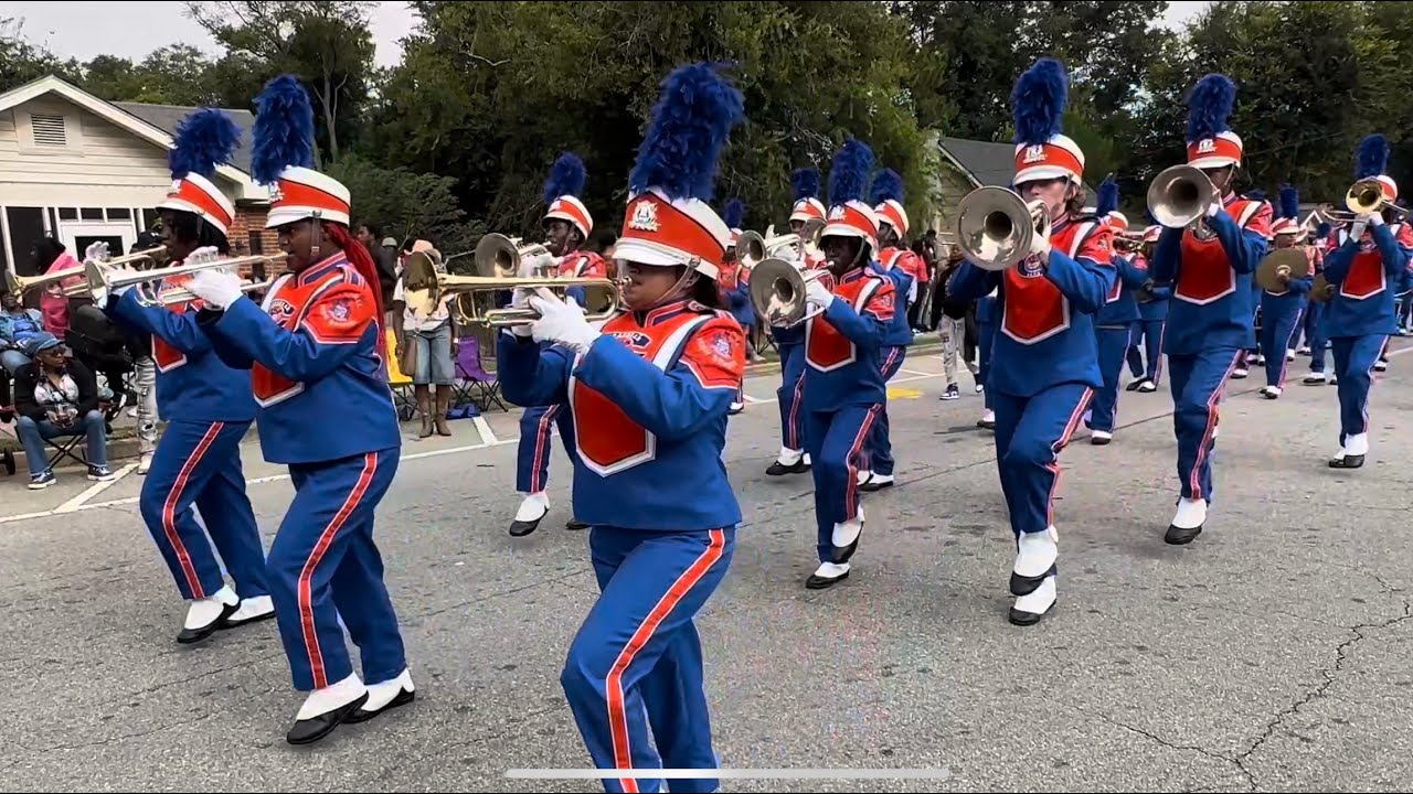 Central High School Sugarbear Band 2025 FVSU Homecoming Parade Highlights 