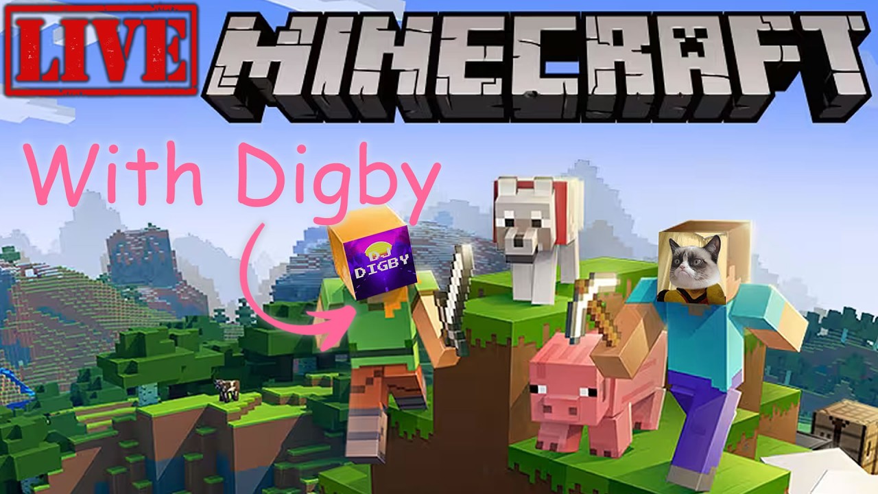 Minecraft with Digby LIVE (3)