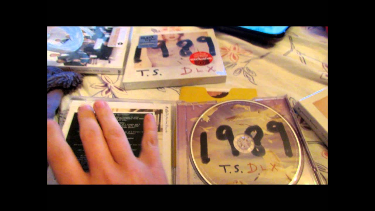 Unboxing my Taylor Swift 1989 deluxe cd from Target!!!