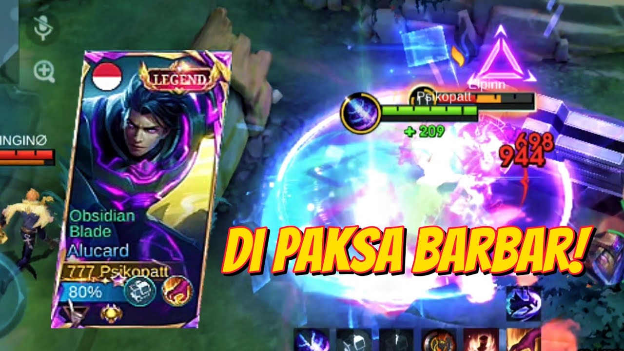 SOLO RANKED NERAKA 😡 ALUCARD MENGGILA, MASUK WAR TANPA TAKUT!! /MLBB