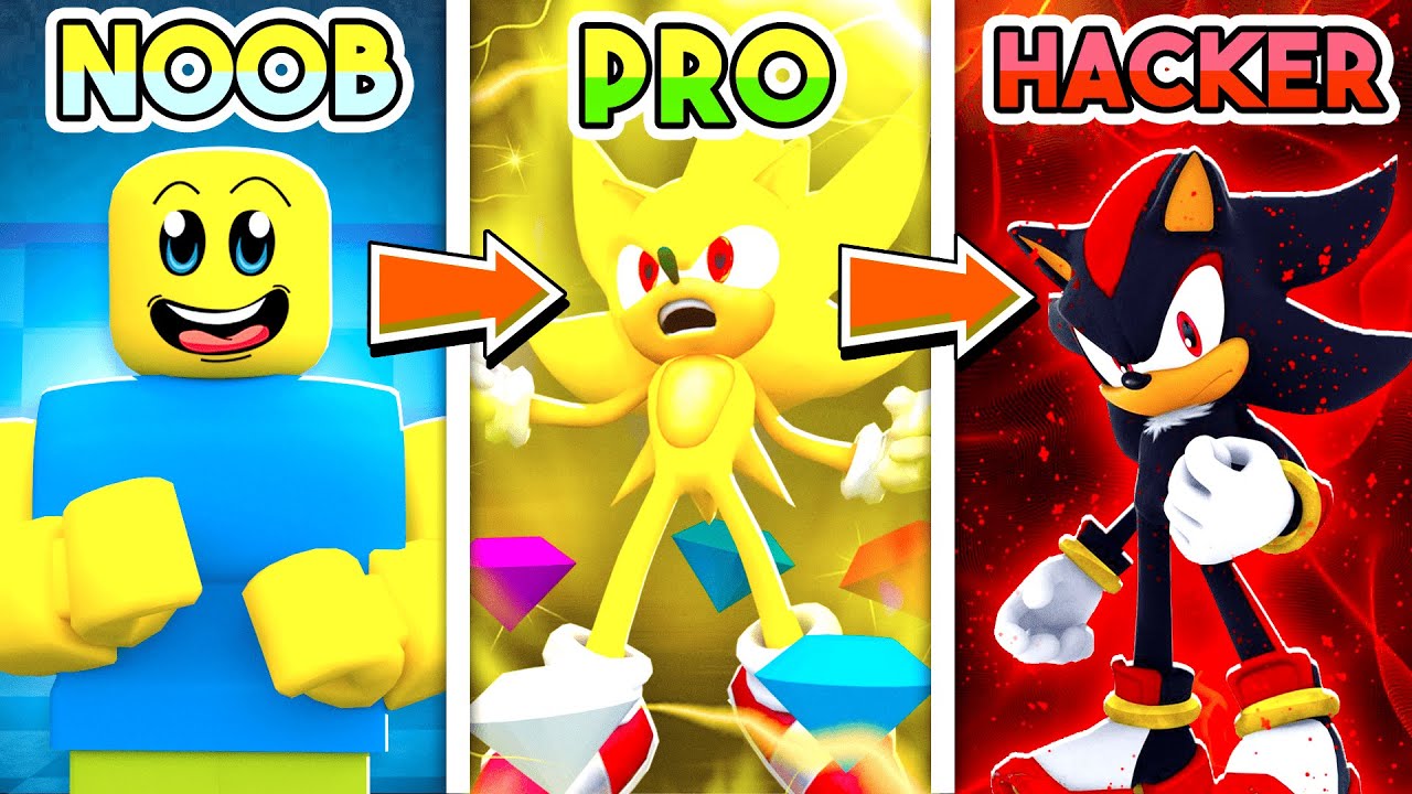 I UNLOCKED THE SECRET SHADOW SKIN in Roblox Sonic Movie Experience
