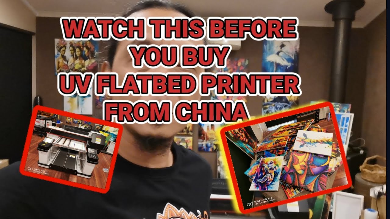Honest review ACHI UV FLATBED PRINTER 6090 #uvflatbedprinter #uvprinting #uvprinter #uvdtfprinter