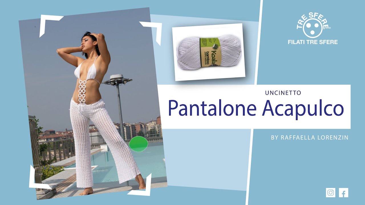 Pantalone Acapulco koala crochet
