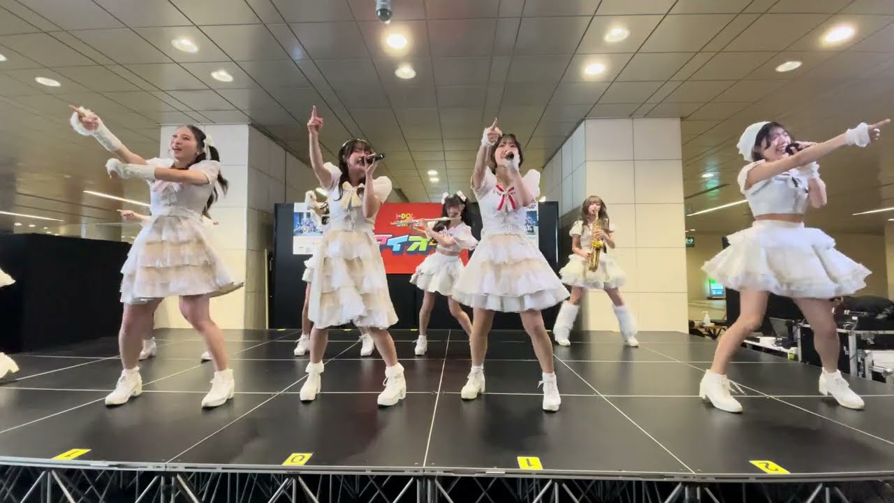 【定点】2026.02.15 アイオケ「aco≠rd」| 3rdアルバム『私たち、本気です！！』リリイベ @ 汐留シオサイト 地下歩道 １部