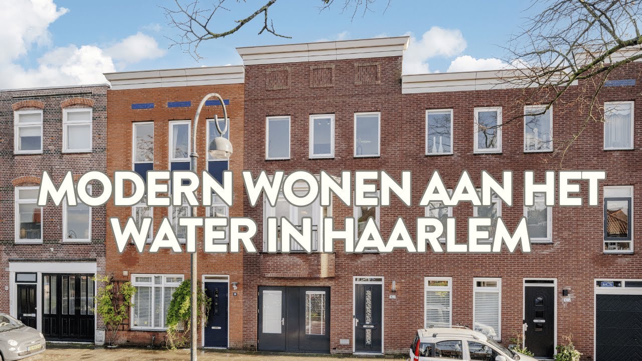Modern wonen aan het water in Haarlem: Herensingel 103