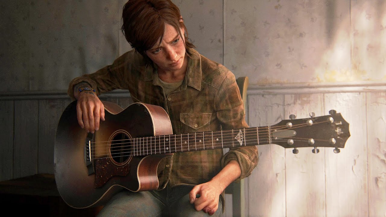 All Guitar Songs (Cutscenes) - The Last of Us Part II (PS4 Pro) 4K HDR
