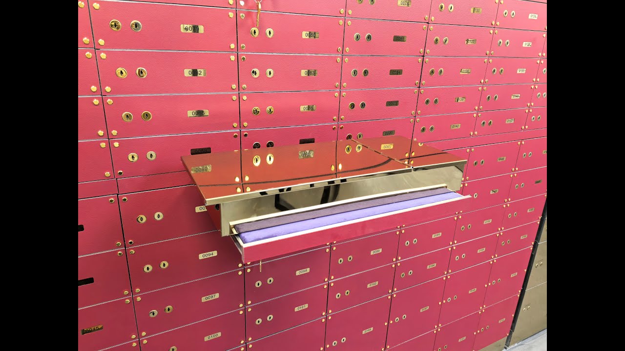 Luxurious safe deposit box for sale! #safedepositbox #safe #safety #banklockers #safedepositlockers