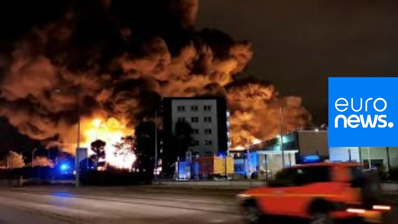 Large fire breaks out at French chemicals factory in Rouen