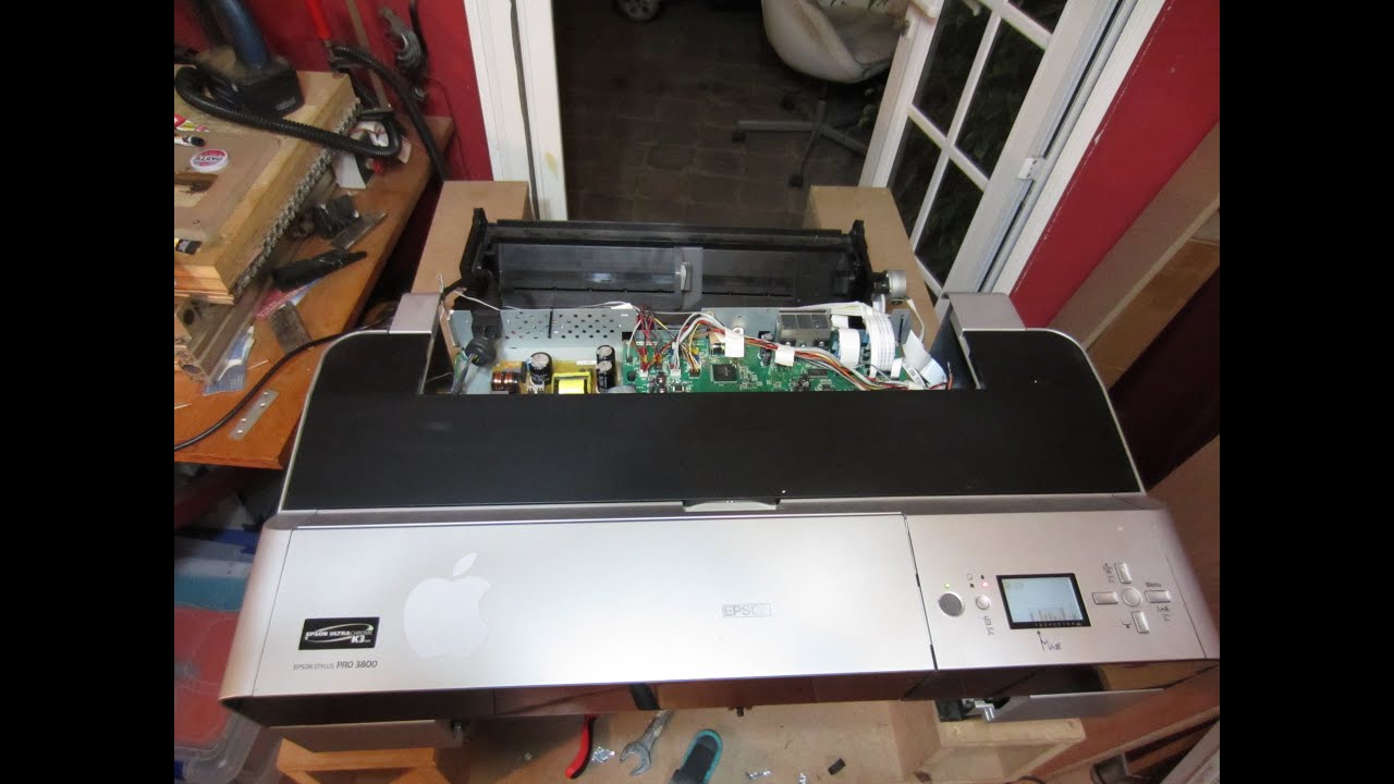 Homemade DIY DTG printer from Epson A2 3800 pro