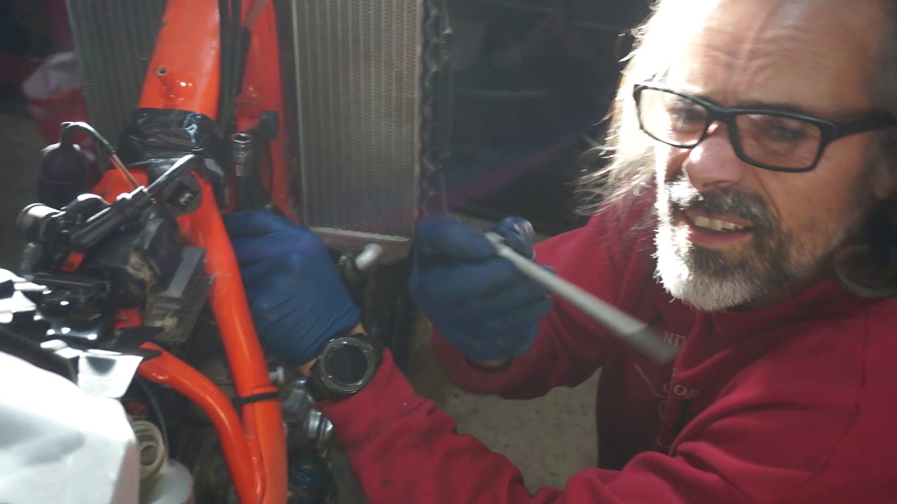 2018 KTM 450 SXF Top End Rebuild
