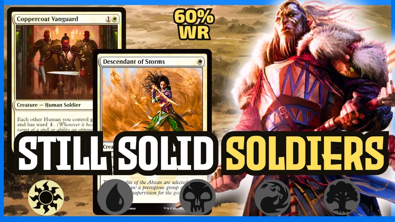 ⚪Soldiers Still STOMP The Ladder! | MTG Arena Standard Mono White Ranked