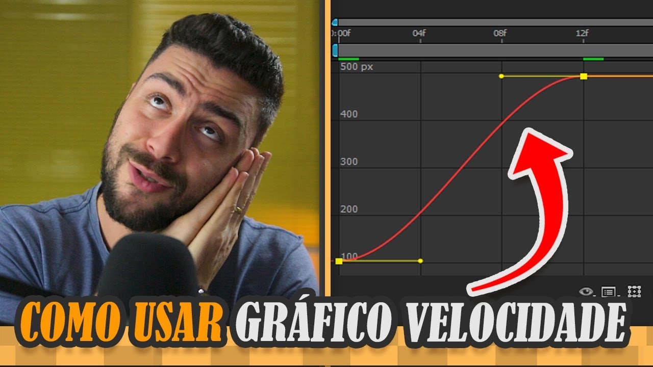 Como usar GRÁFICO DE VELOCIDADE para MELHORAR AS ANIMAÇÕES | Tutorial After Effects