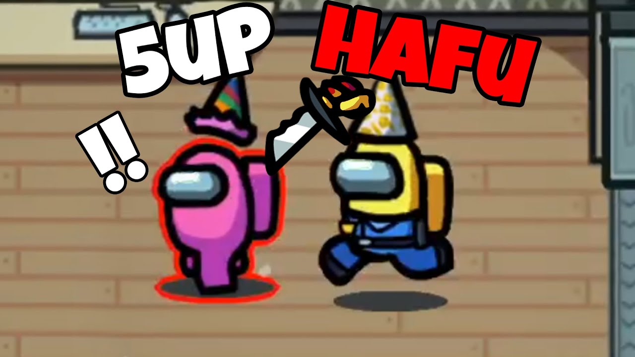 Hafu Shows NO MERCY Against 5up on His BIRTHDAY! | Among Us