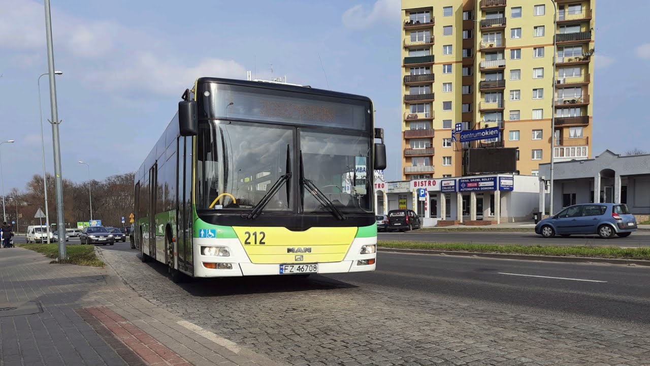 MAN NL263 Lion's City #212 [*] 🎵most🎵 @MZK Zielona Góra [🚌1 ➡️Jędrzychów]