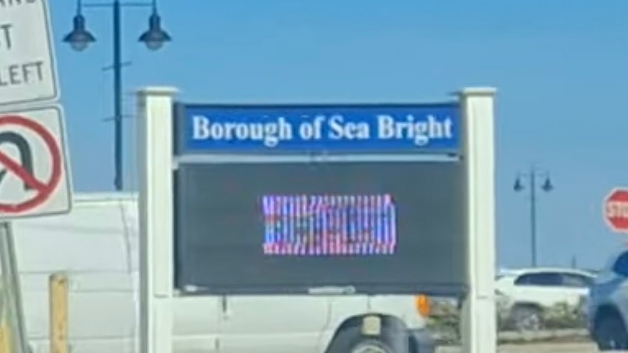 Monmouth beach NJ. / Sea bright NJ. / Highlands NJ. Via. NJ. State Route 36 Northbound #fall2024