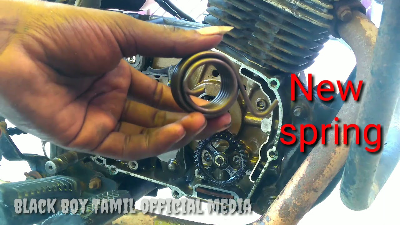 TVS (MAX4R125) NEW KICKER SPRING AND CLUTCH FITTING PROBLEM TIP|