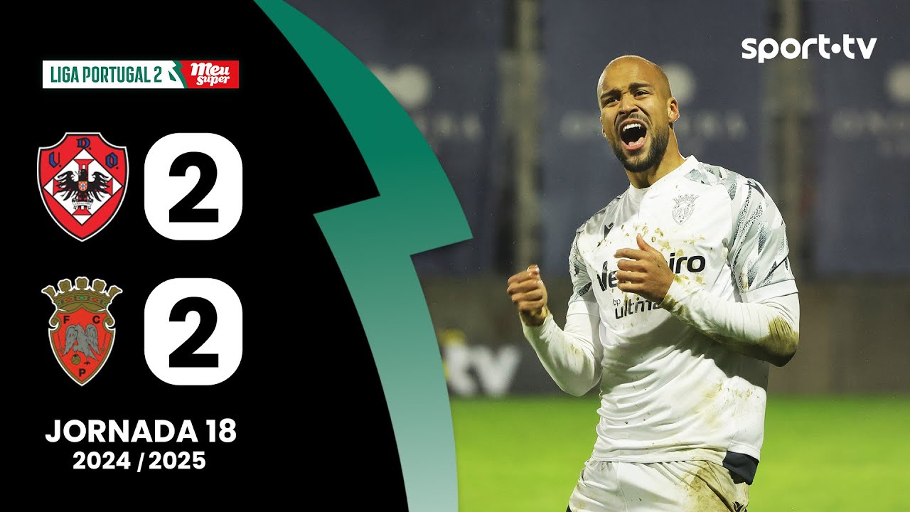 Resumo: Oliveirense 2-2 Penafiel - Liga Portugal Meu Super | sport tv