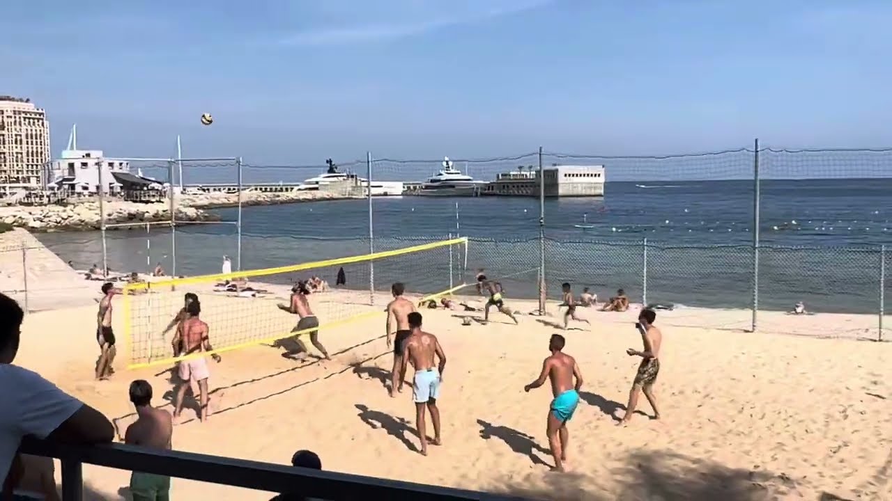 Cap-d’Ail | Marquet Beach 🏖️ | A popular beach close to the Monaco 🇲🇨 border | promenade walking.