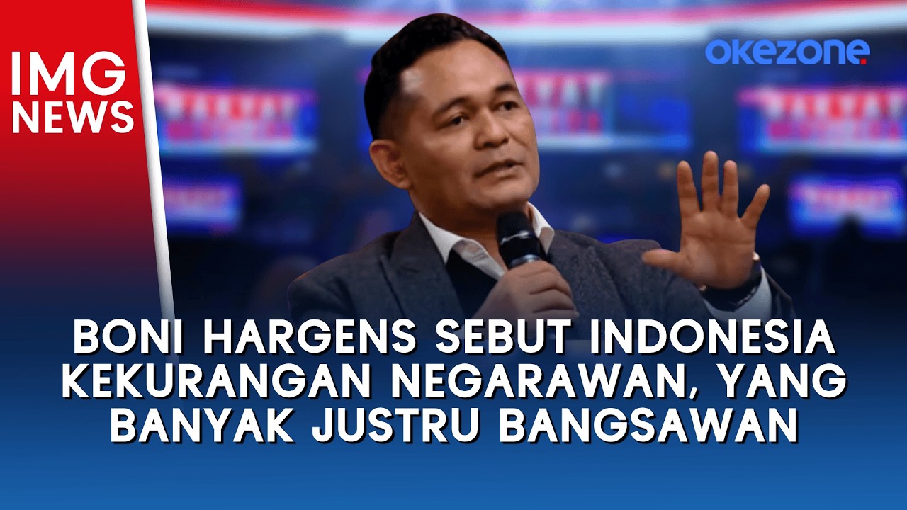 Boni Hargens sebut Indonesia Kekurangan Negarawan, yang Banyak Justru Bangsawan | Rakyat Bersuara