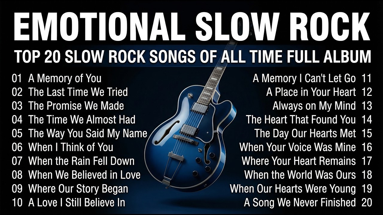 SLOW ROCK EMOTIONAL 2026 | AMERICAN ROCK SONG | PLAYLIST BEST SELECTION 🎶