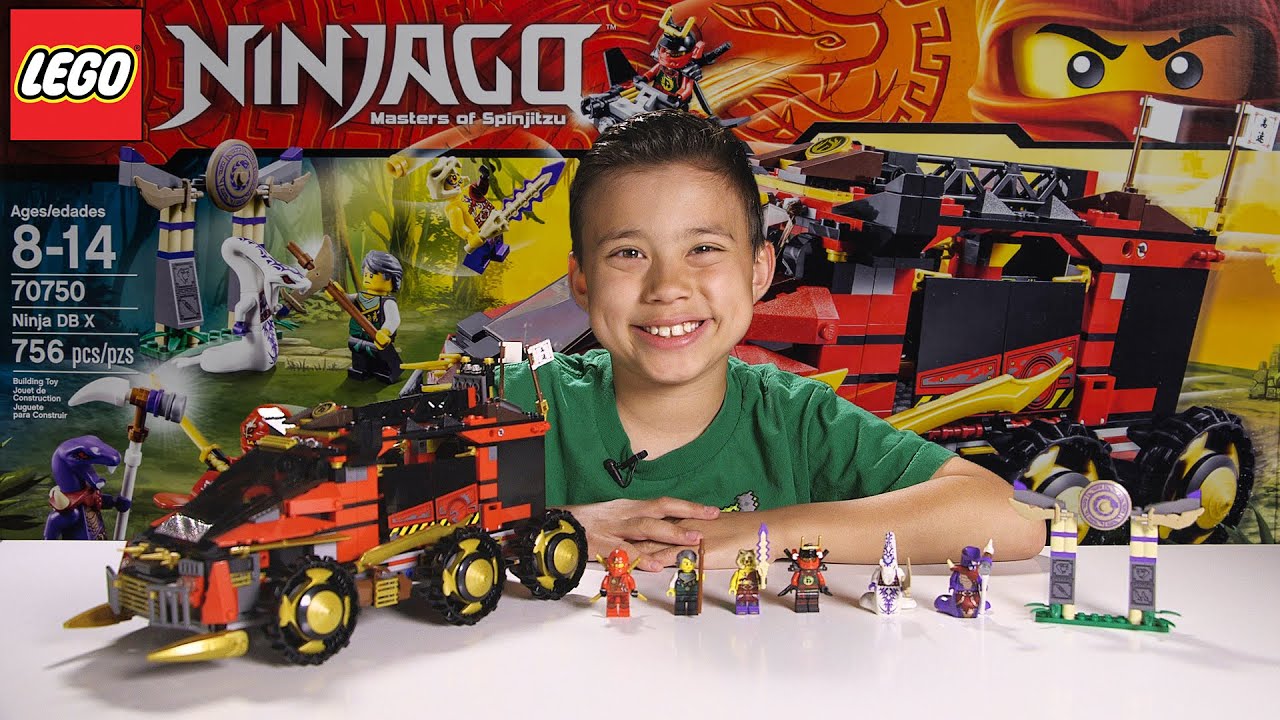 NINJA DB X - LEGO NINJAGO 2015 Set 70750 - Time-lapse Build, Unboxing & Review!