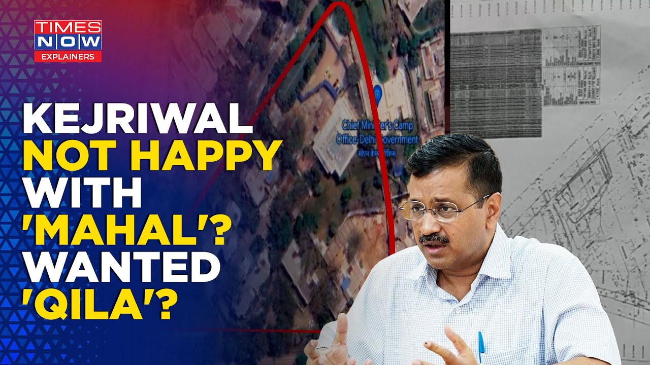 Op Sheesh Mahal: Kejriwal's 'House Like PM' Dreams Crumble As 'Khaas' CM's 'Qila' Plans Exposed