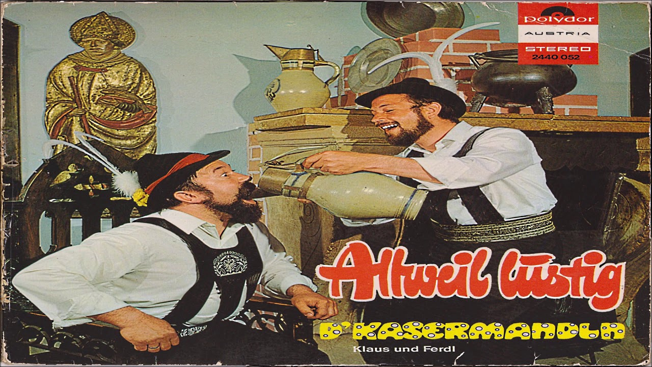 BOZNER BERGSTEIGERLIED - KLAUS & FERDL (D' KASERMANDLN) Volksmusik Oldie Schlager Evergreen, Polydor