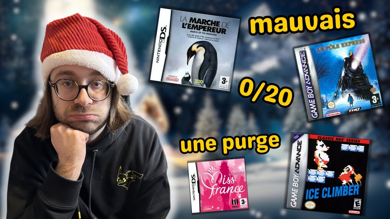 Je test les PIRES jeux pour NOEL ! (N'offrez pas &ccedil;a).