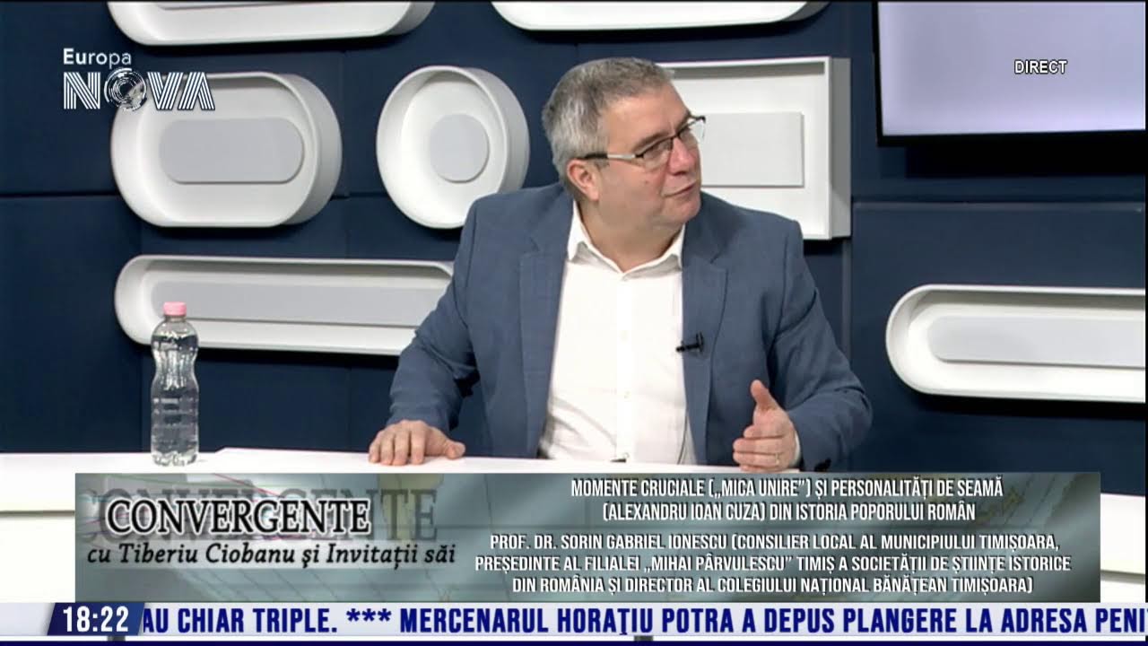 LIVE : Convergențe cu Tiberiu Ciobanu - Europa Nova - 21.01.2026