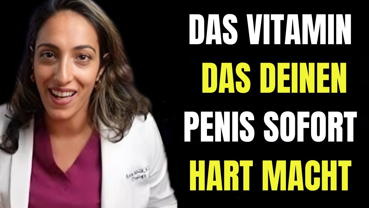 M&auml;nner 50+: 1 Vitamin abends f&uuml;r Potenz, Vitalit&auml;t & tiefen Schlaf &ndash; nach Dr. Rena Malik