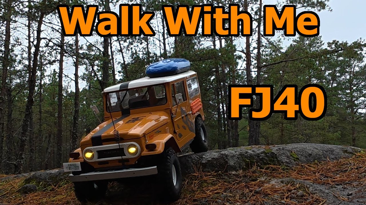 Walk With Me #9 | FMS FJ40 On Moist And Slippery Forest Trails