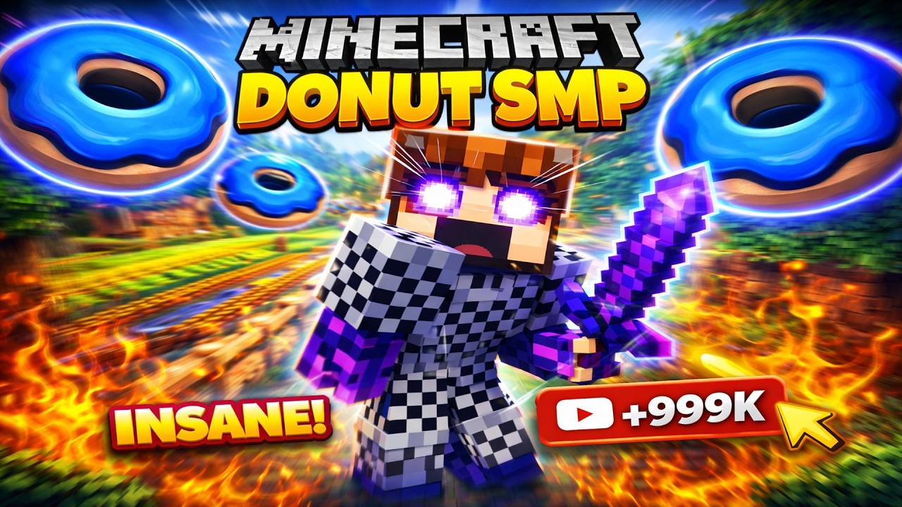 Madene Girdim… Donut SMP’de Servet Yaptım!