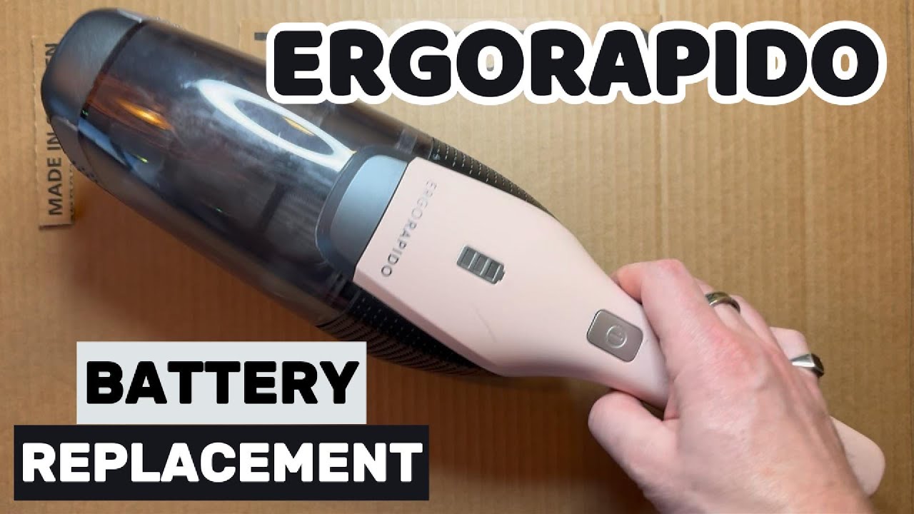 ErgoRapido battery replacement