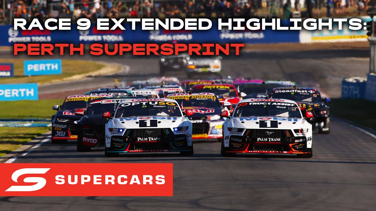 Race 9 Extended Highlights - Bosch Power Tools Perth SuperSprint | 2024 Repco Supercars Championship