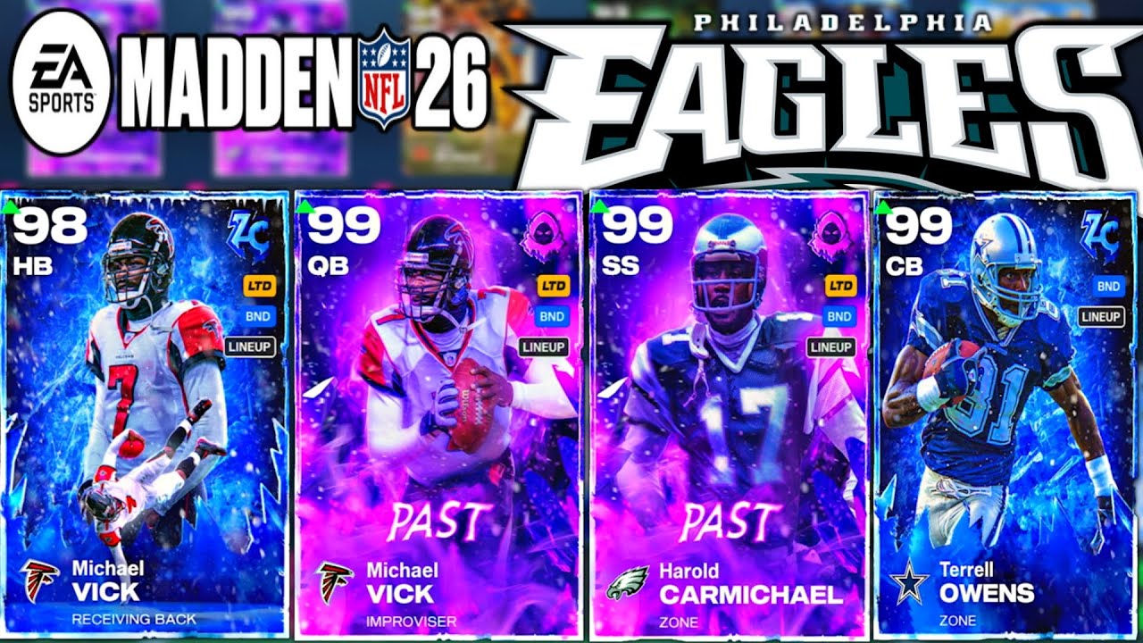 EVERY SINGLE PLAYER ON THE EAGLES THEME TEAM IS 99 SPEED!!! MADDEN 26