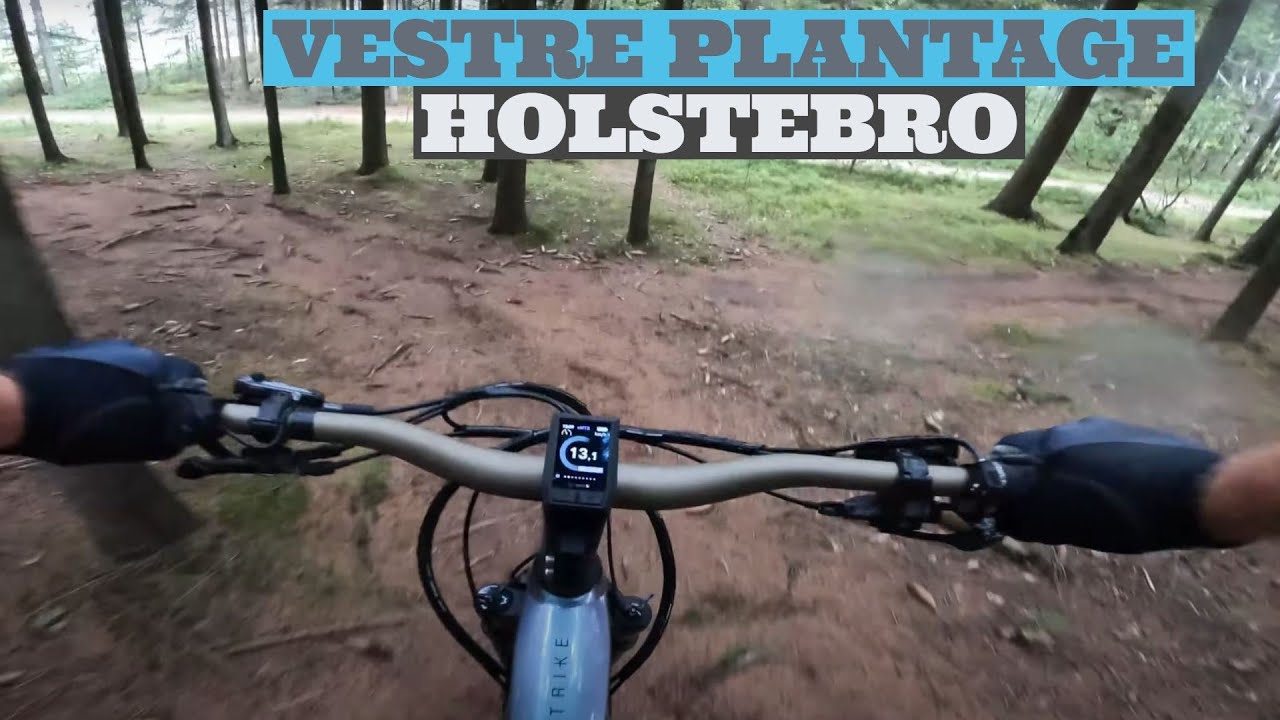 Vestre plantage mtb spor holstebro